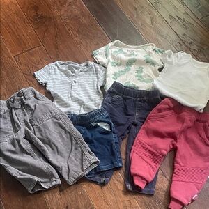 Kids Bottoms Mix Pack - Pink, Navy, Gray, Denim